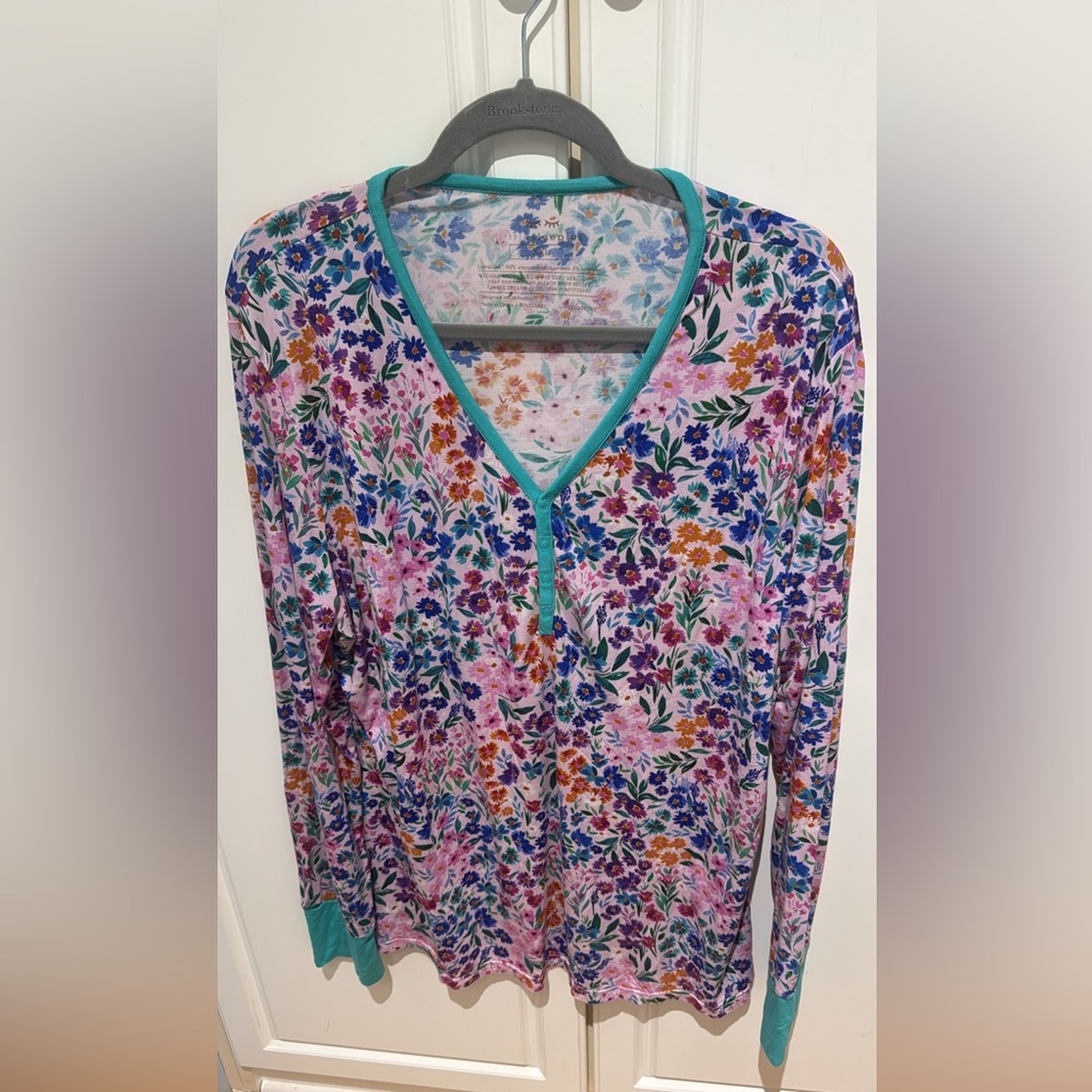 Little Sleepies Sweet Pea Women’s Pajama Top XXL